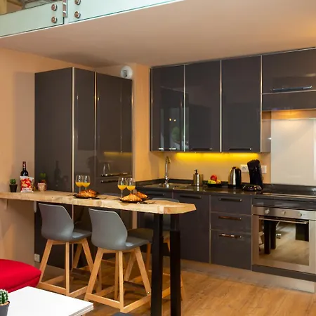 Les Barrats - Duplex - - Vue Mont-blanc شامونكس