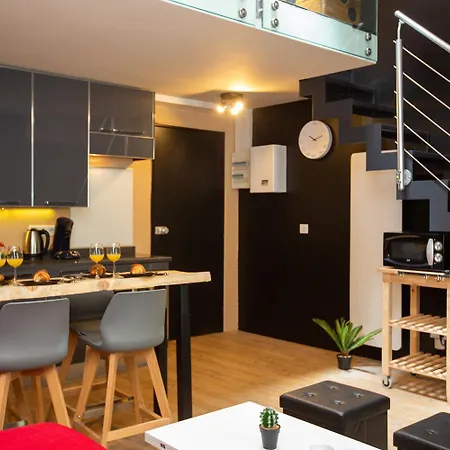 Apartman Les Barrats - Duplex - - Vue Mont-blanc Chamonix