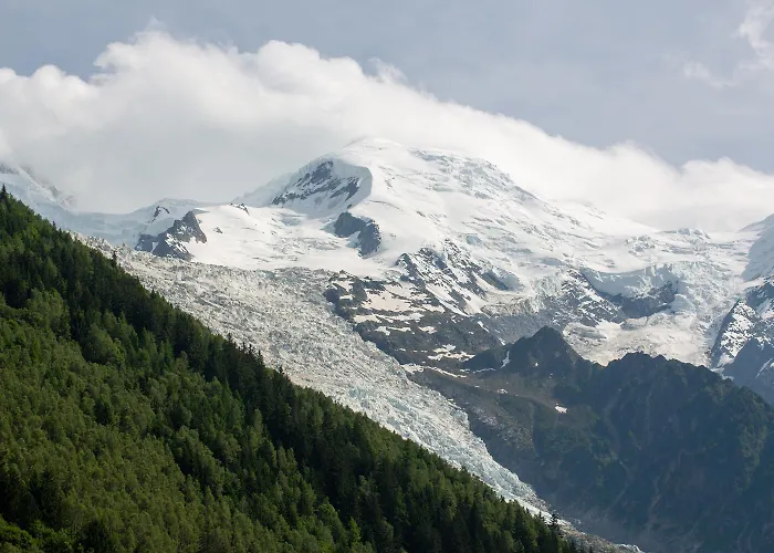 Les Barrats - Duplex - - Vue Mont-blanc Chamonix